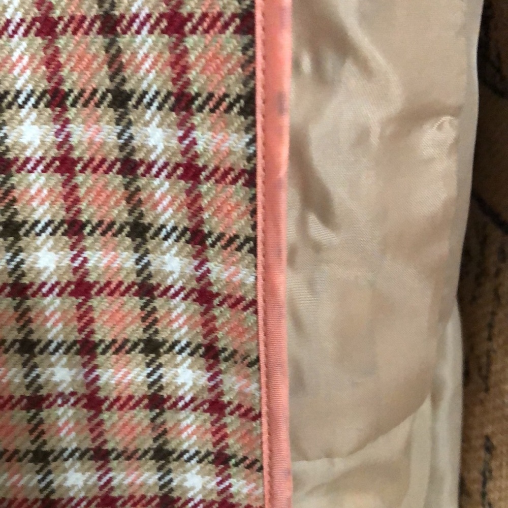 NICOLE MILLER • Beautiful Plaid Double-Breasted Trench Coat - Picture 12 of 16
